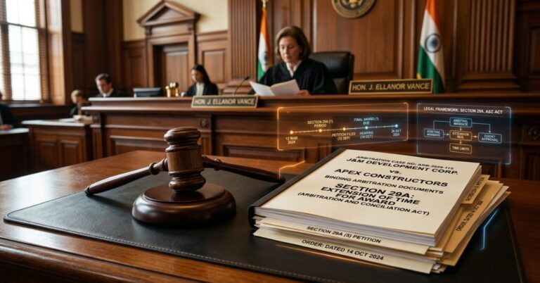 Jurisdiction under Section 29A of the Arbitration and Conciliation Act, 1996