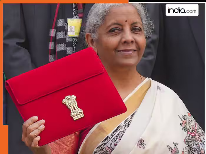 Woman holding a red briefcase.